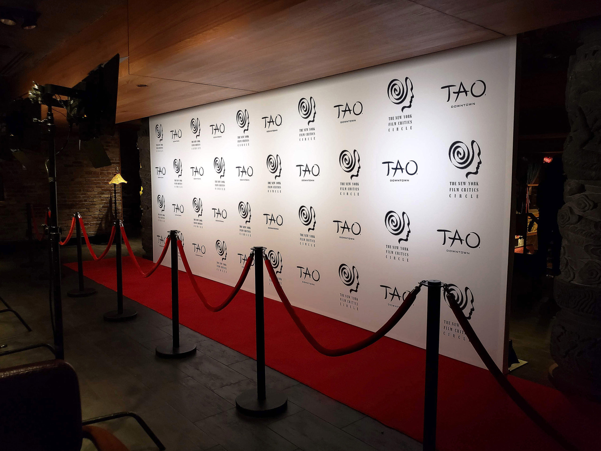tao-new-york-film-critics-circle-awards-red-carpet-backdrop new york film critics circle awards red carpet backdrop production company
