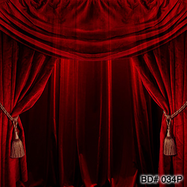 red curtain carnival photo backdrop rental nyc