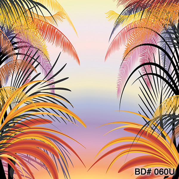 tropical plants photography backdrop colorful rental events nyc new jersey
