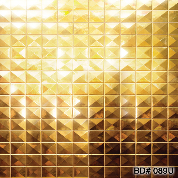 gold pyramid backdrop
